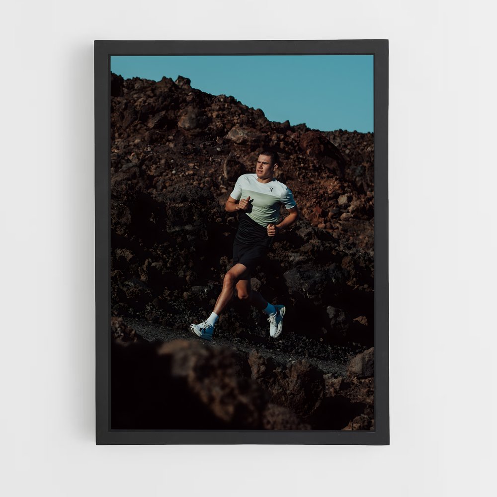 Poster Trail Running – affiche Athlétisme (vue 2)